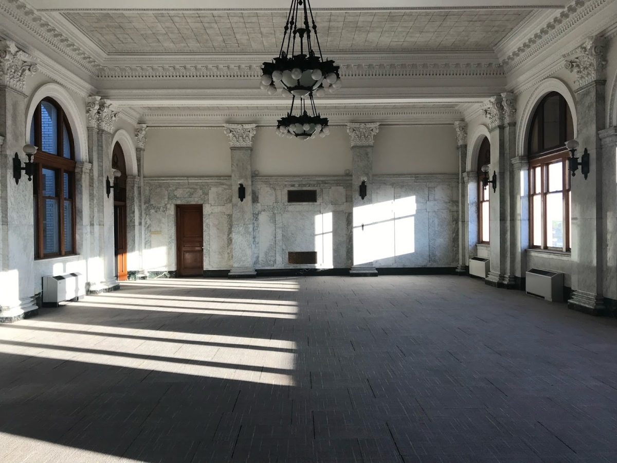 The TimeArc Theater after the set is broken for the 2024 summer season.